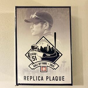 Ichiro Suzuki Hall of Fame 2025 Replica Plaque
